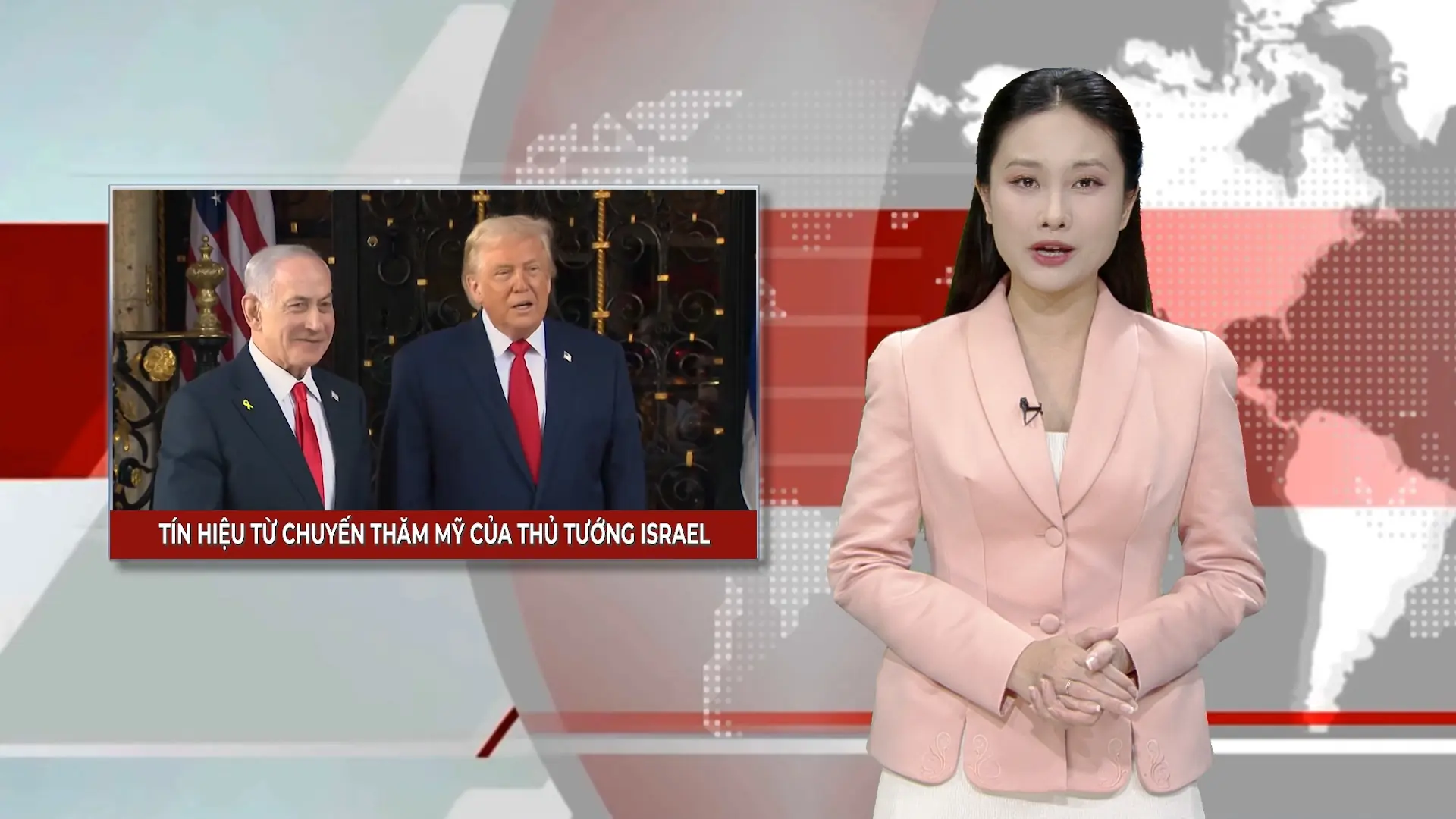 Tín hiệu từ chuyến thăm Mỹ của Thủ tướng Israel | Nhìn ra thế giới | 31/12/2025